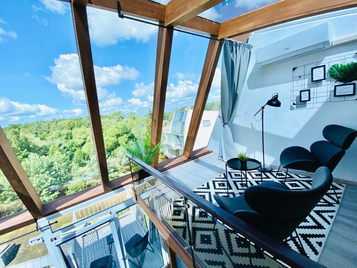 Sea & Sunset View Apartment In Palanga Ngoại thất bức ảnh